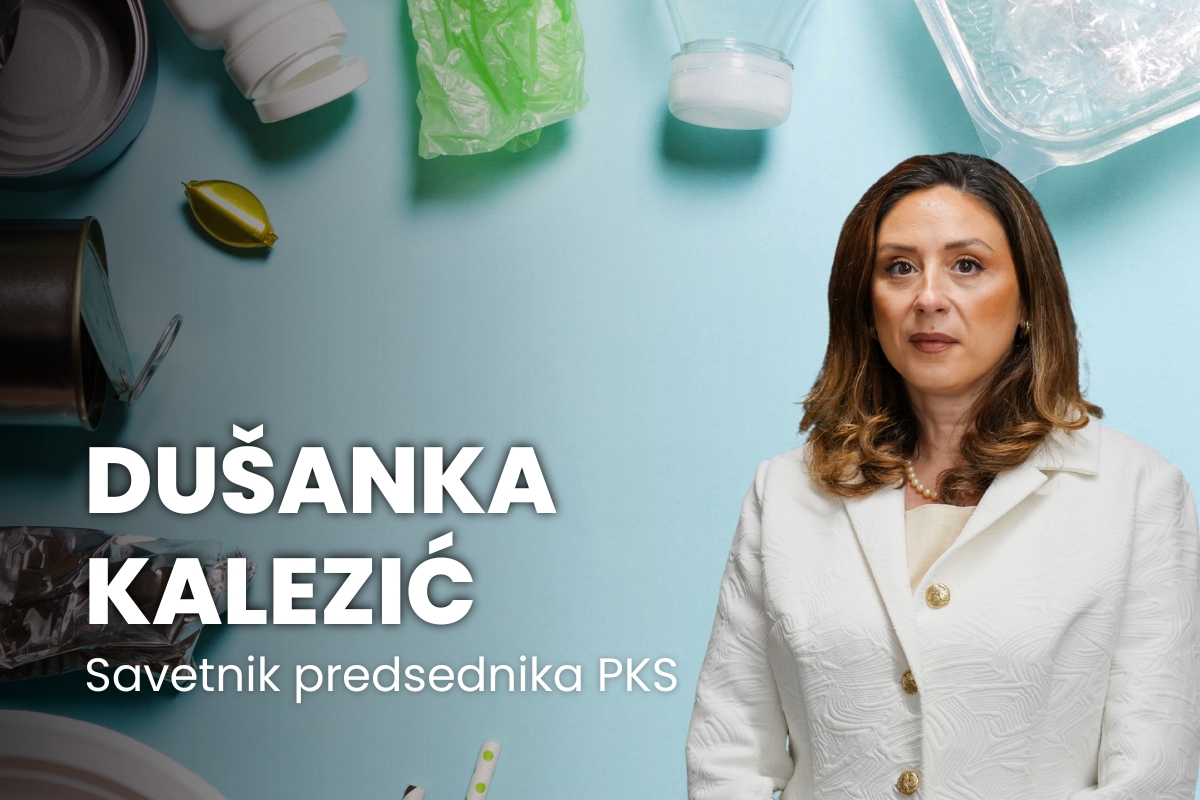 Dušanka Kalezić, autorka teksta o održivom poslovanju i evropskim pravilima za ambalažu