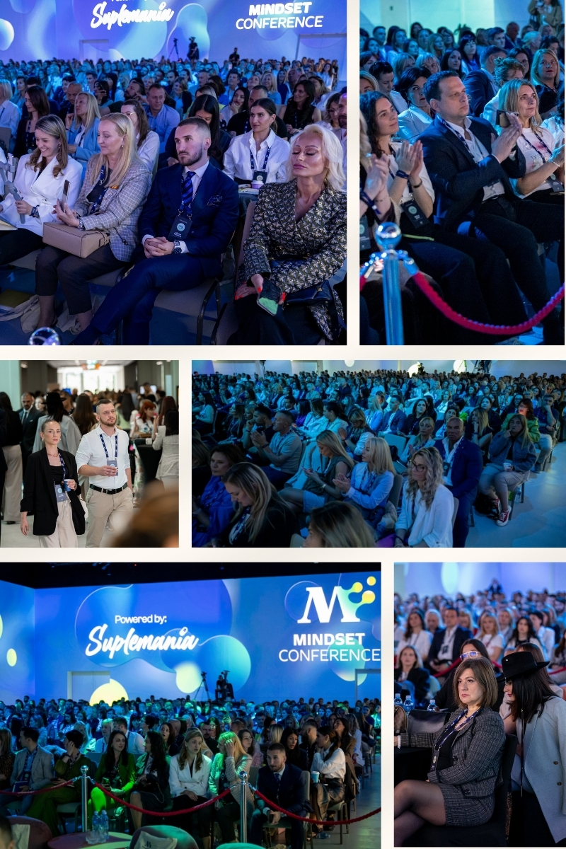 Emotivna atmosfera i publika na Mindset Conference Belgrade 2026 tokom večernjeg programa
