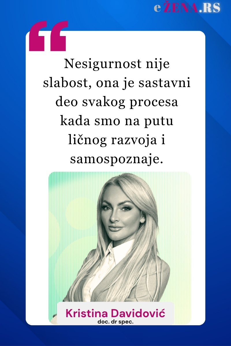 Nesigurnost i strah kao deo procesa ličnog razvoja